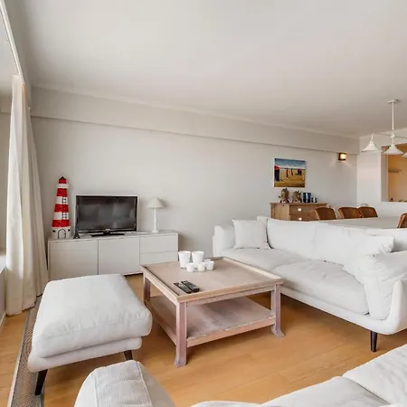 Appartement Kindvriendelijk App Met Frontaal Zeezicht &Garage à Coxyde Extérieur photo
